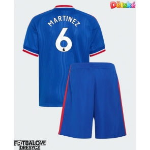 Manchester United Lisandro Martinez #6 Dětské Venkovní dres komplet 2026-27 Krátký Rukáv (+ trenýrky)